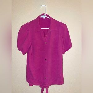 Pink blouse Nine West size XS